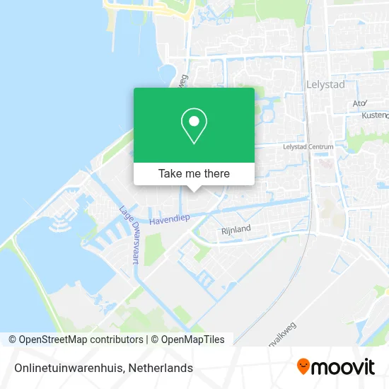 Onlinetuinwarenhuis map