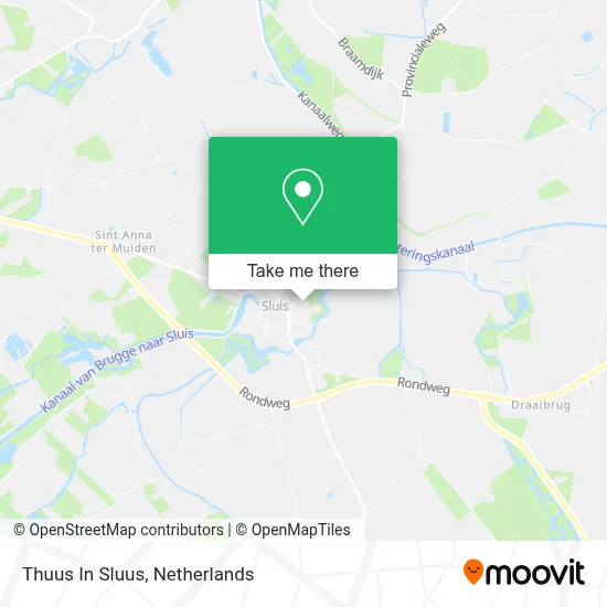 Thuus In Sluus map