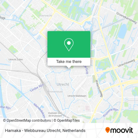 Hamaka - Webbureau Utrecht map