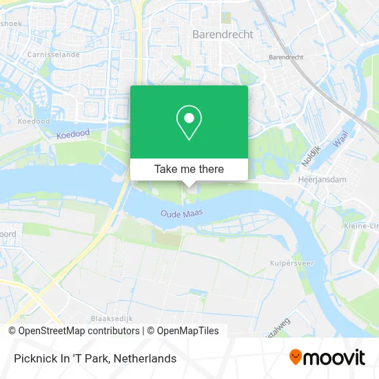 Picknick In 'T Park map