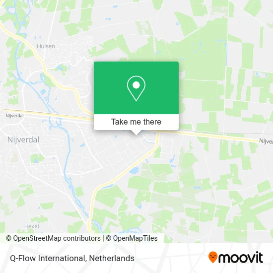 Q-Flow International map