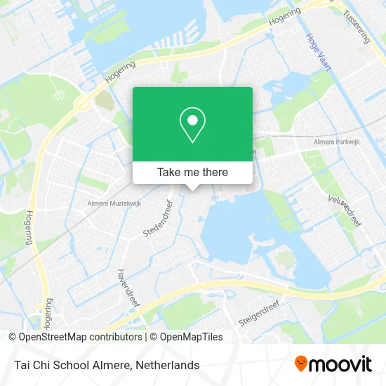 Tai Chi School Almere map