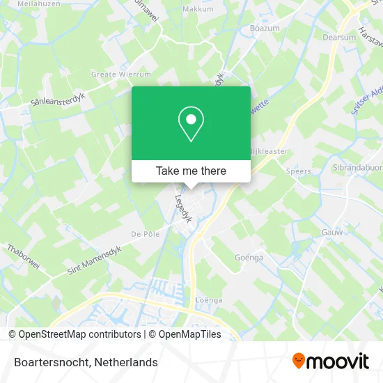 Boartersnocht Karte