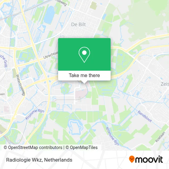 Radiologie Wkz map