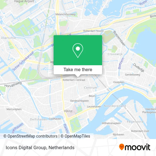 Icons Digital Group map