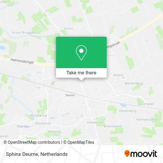 Sphinx Deurne map