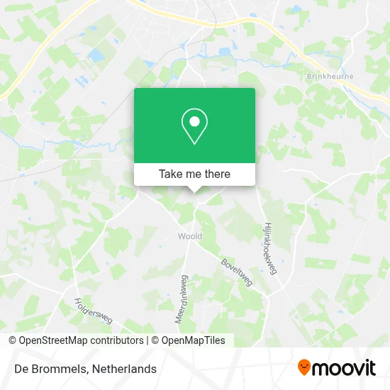 De Brommels map