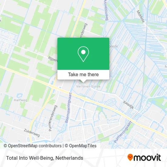 Total Into Well-Being map