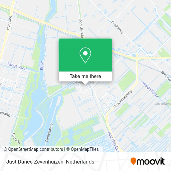 Just Dance Zevenhuizen map