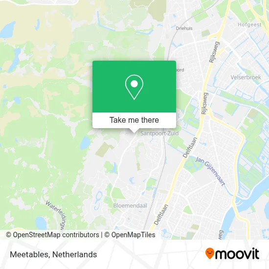 Meetables map