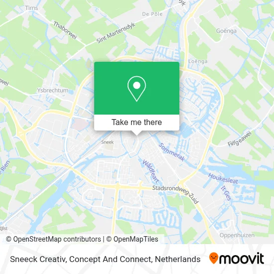 Sneeck Creativ, Concept And Connect map
