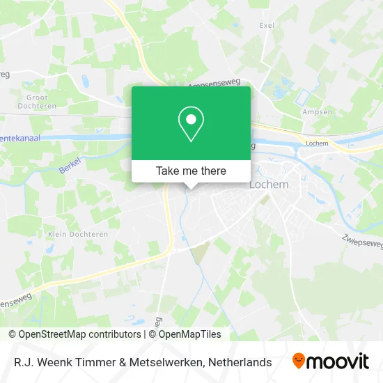 R.J. Weenk Timmer & Metselwerken map
