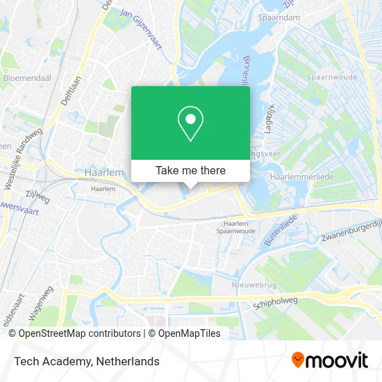 Tech Academy map