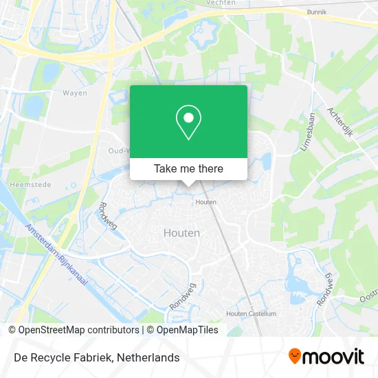 De Recycle Fabriek map