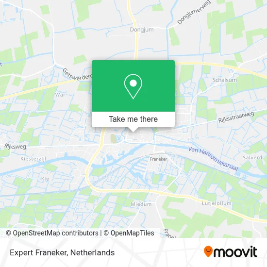Expert Franeker map