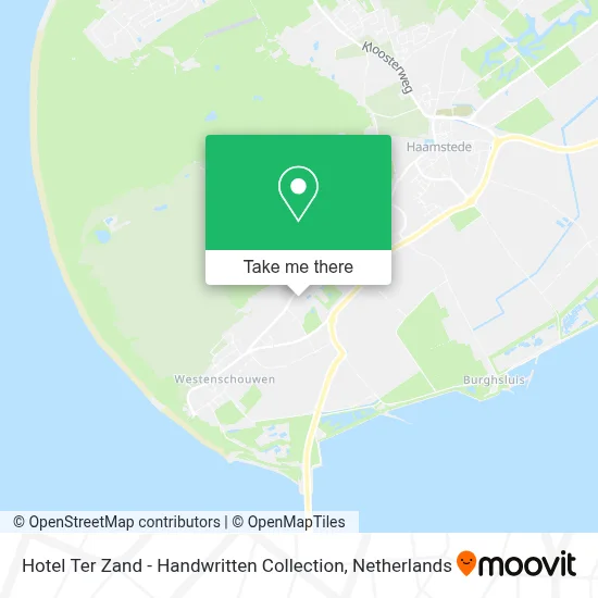 Hotel Ter Zand - Handwritten Collection map
