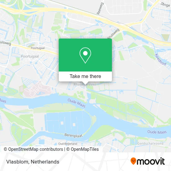 Vlasblom map