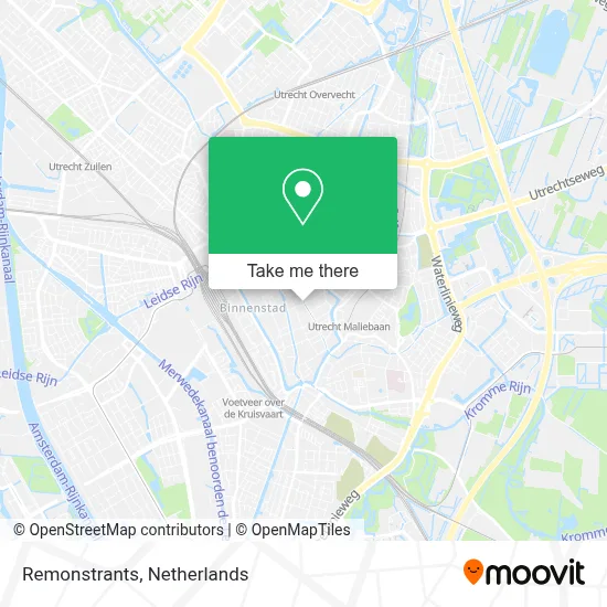 Remonstrants map