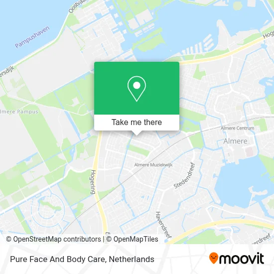 Pure Face And Body Care map