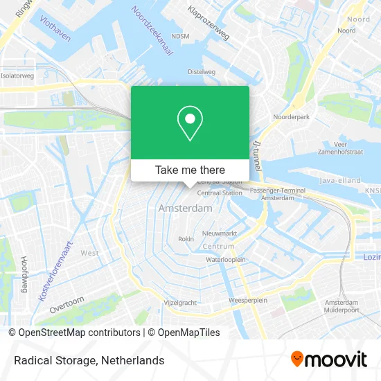 Radical Storage map