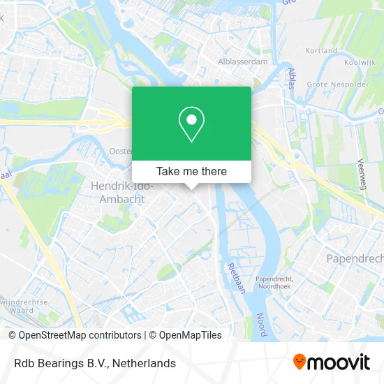 Rdb Bearings B.V. map
