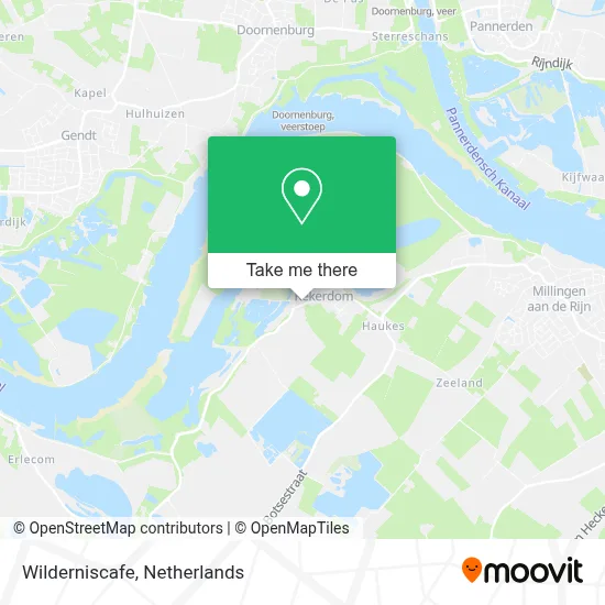 Wilderniscafe map