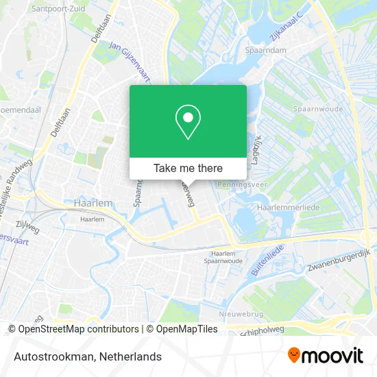 Autostrookman Karte