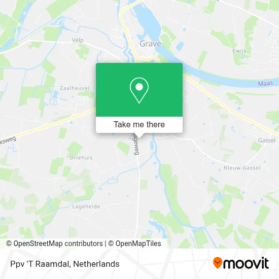 Ppv 'T Raamdal map