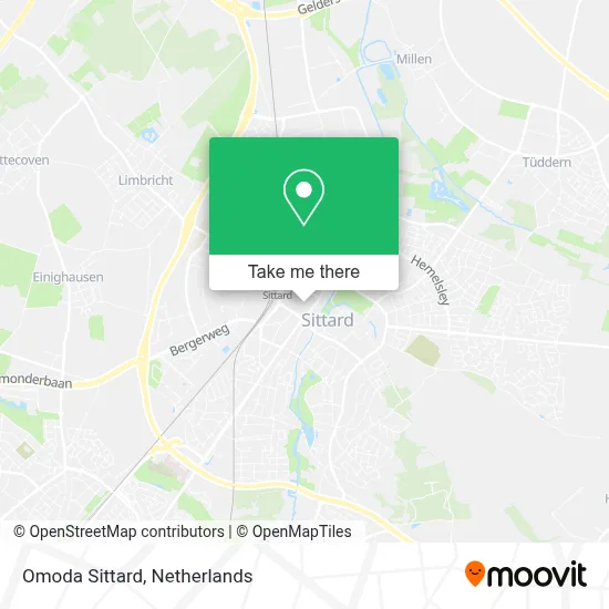 Omoda Sittard map