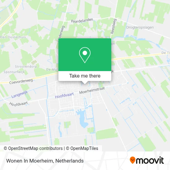 Wonen In Moerheim map