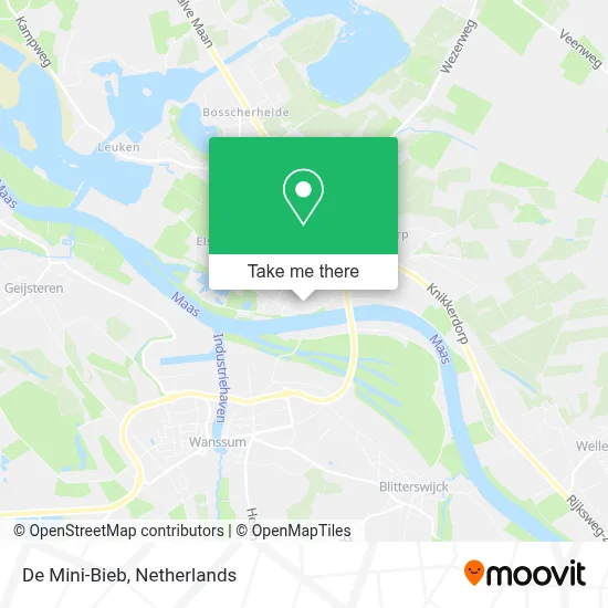 De Mini-Bieb map