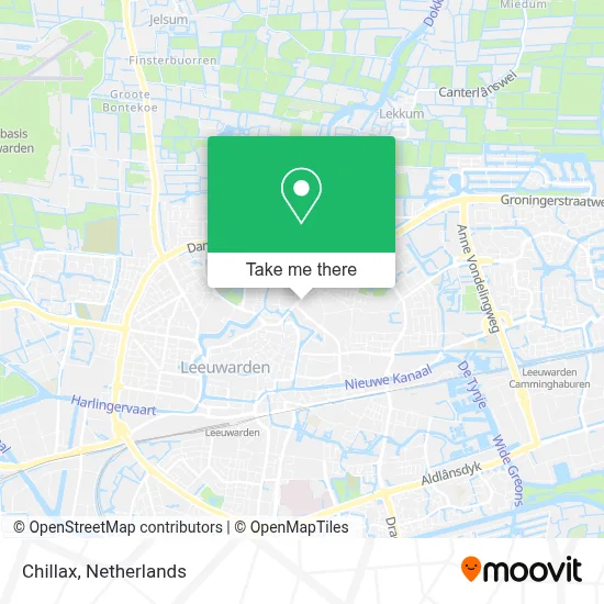 Chillax map