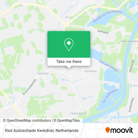 Rsd Autoschade Kerkdriel map