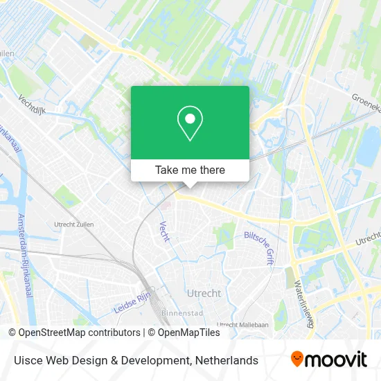 Uisce Web Design & Development map