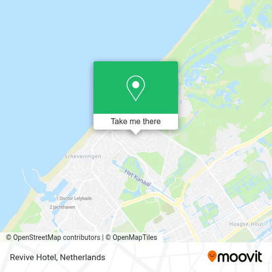 Revive Hotel map
