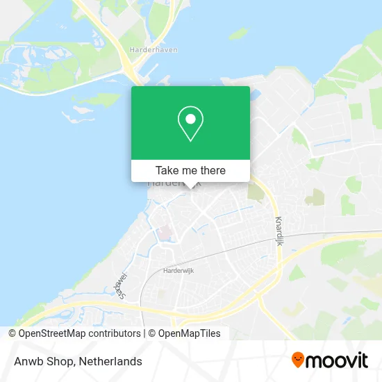 Anwb Shop map
