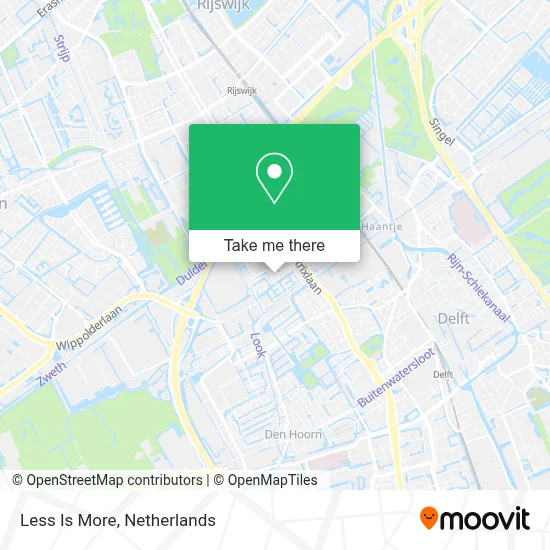 Less Is More map
