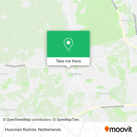 Huisman Ruimte map