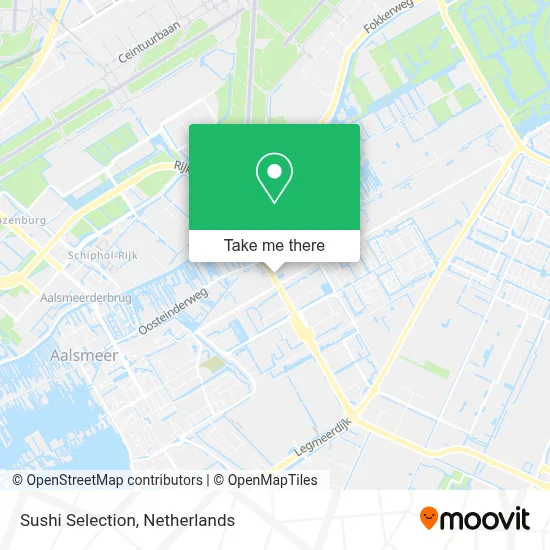 Sushi Selection map