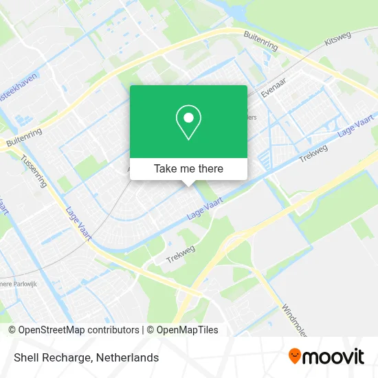 Shell Recharge map