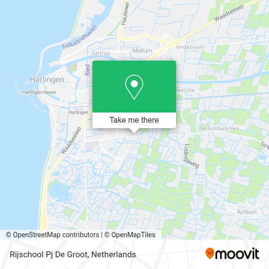 Rijschool Pj De Groot map