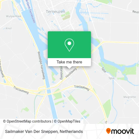Sailmaker Van Der Sneppen map