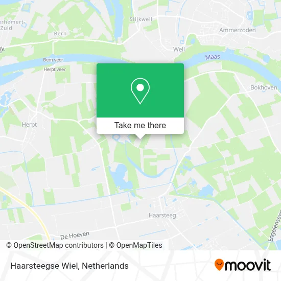 Haarsteegse Wiel map