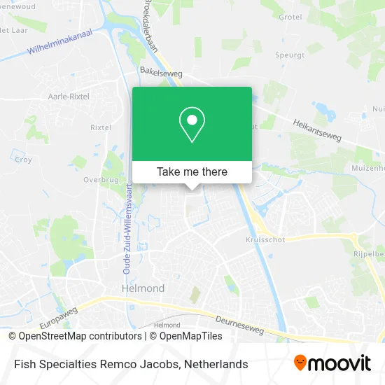Fish Specialties Remco Jacobs map