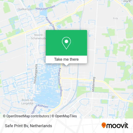 Safe Print Bv map