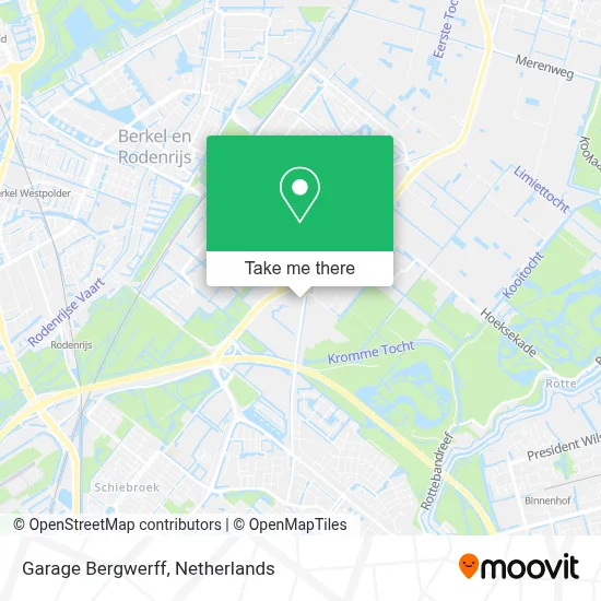 Garage Bergwerff map