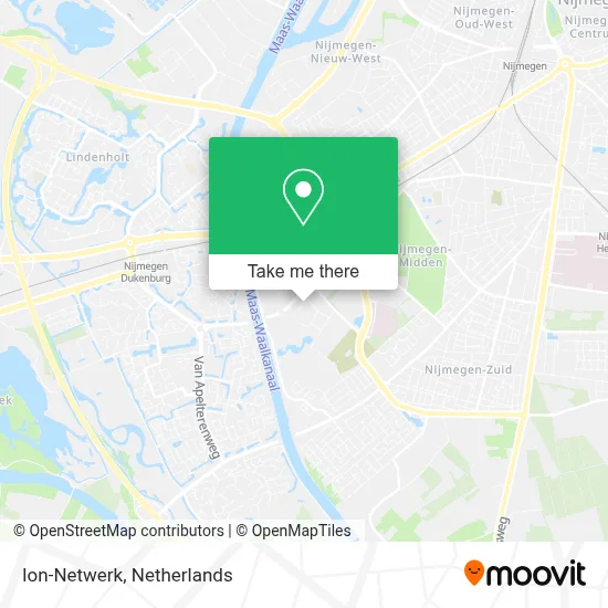 Ion-Netwerk map