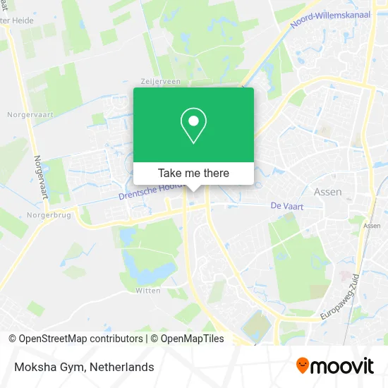Moksha Gym map