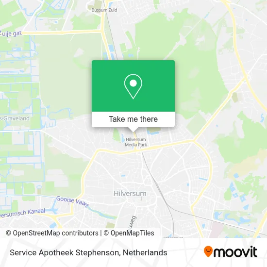 Service Apotheek Stephenson map