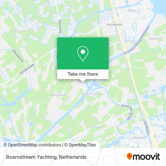 Boarnstream Yachting Karte